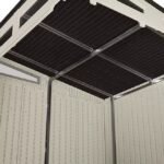 7′ x 7′ Modernist Resin Outdoor Storage Shed - Image 4