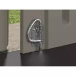 7′ x 7′ Modernist Resin Outdoor Storage Shed - Image 6