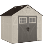 Tremont 8 ft. W x 7 ft. D Resin Storage Shed BMS8700