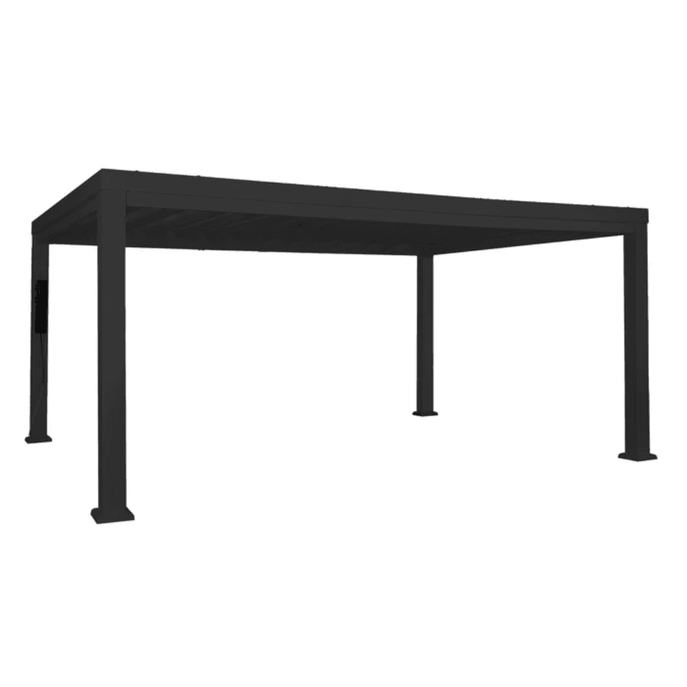 Trenton 4.9m x 3.7m Modern Steel Pergola