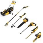 21.5 in. 20-V Li-Ion Cordless Battery Walk Behind Self Propelled Mower w/Hedge,Bare Trimmer,Blower,Cleaner,Pole/Hand Saw - Image 4