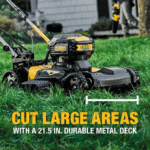 21.5 in. 20-V Li-Ion Cordless Battery Walk Behind Self Propelled Mower w/Hedge,Bare Trimmer,Blower,Cleaner,Pole/Hand Saw - Image 3