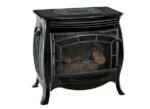 Dual Fuel Ventless Gas Stove – 26,000 BTU, Remote Control, Gloss Black Finish - Image 3