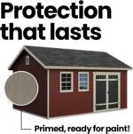 Scarsdale 12×16 Do-it-Yourself Wooden Storage Shed with Floor - Image 7