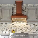 ZLINE 30 in Wall Mount Range Hood Copper with Crown Molding 8667C-30 - Image 6