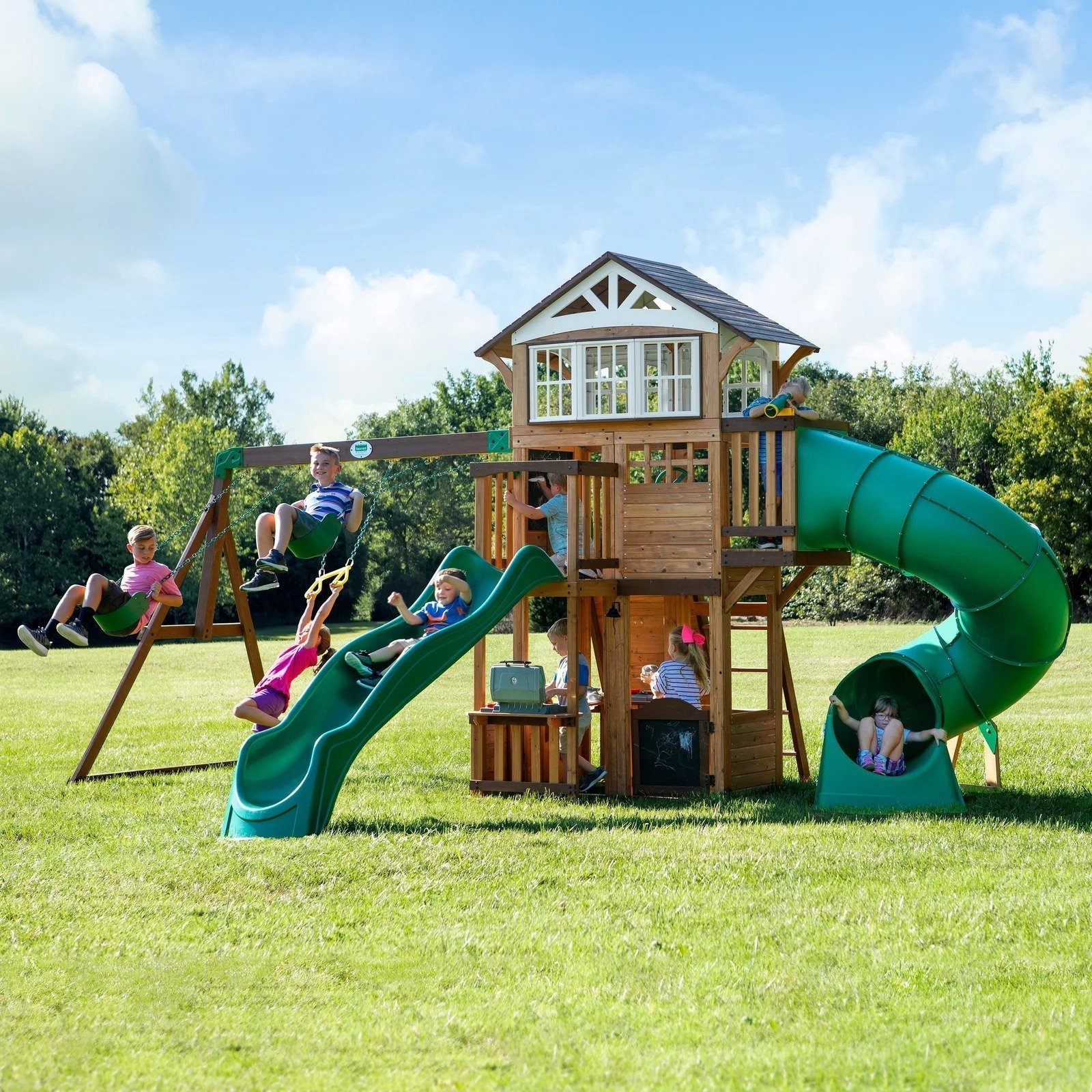 Bristol Point Swing Set – Shipping & Assembly Included