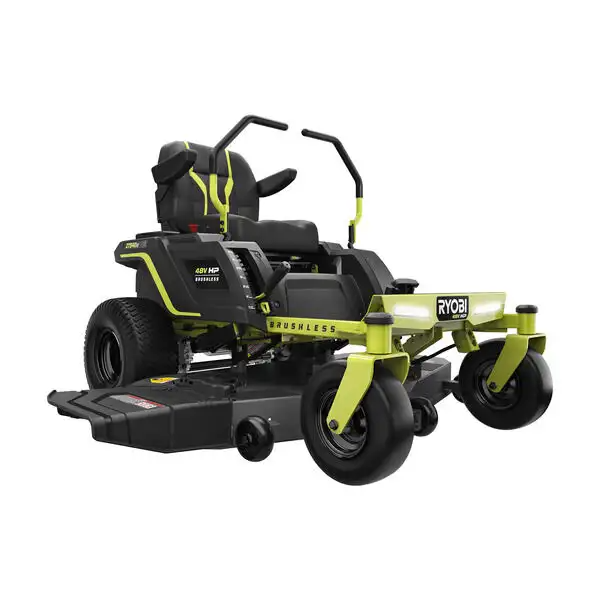 Ryobi 48V HP Brushless 54-inch 115 Ah Battery Electric Riding Zero Turn Mower