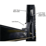 Atlas Automotive Equipment Atlas Equipment Garage PRO8000EXT Extra Tall Portable Hobbyist 8 000 Lb. Capacity 4-Post Lift - Image 8