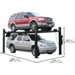 9000 LB Extra Wide Tall Long Lift – Atlas PRO9000 - Image 4