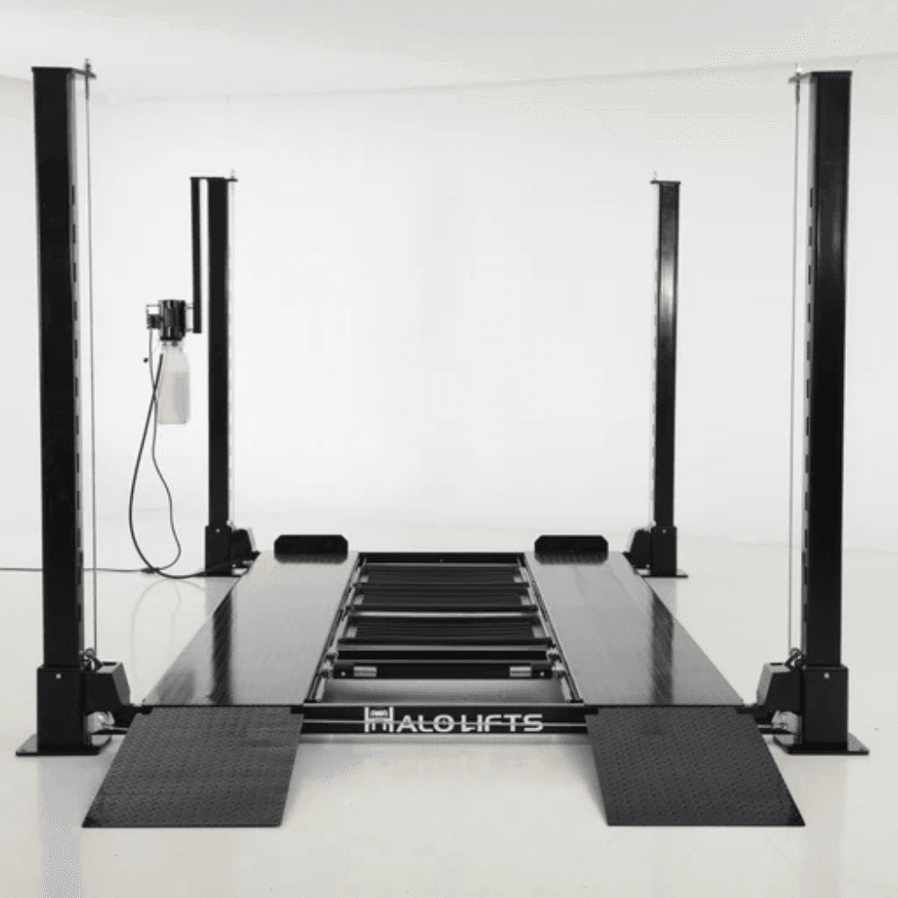 HALO LIFTS PRO XL 4 Post Car Lift – 9,000 LBS Capacity