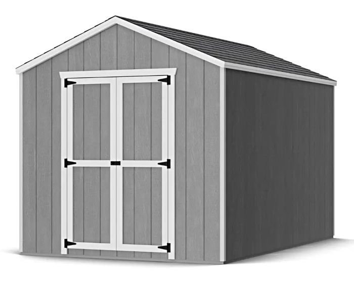 Little Cottage Co. Pre-Cut 8x12 Value Gable Shed Kit