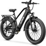 LEONX Aipas M2 Electric Mountain Bike – 1500W, 30MPH, 26″ Fat Tires