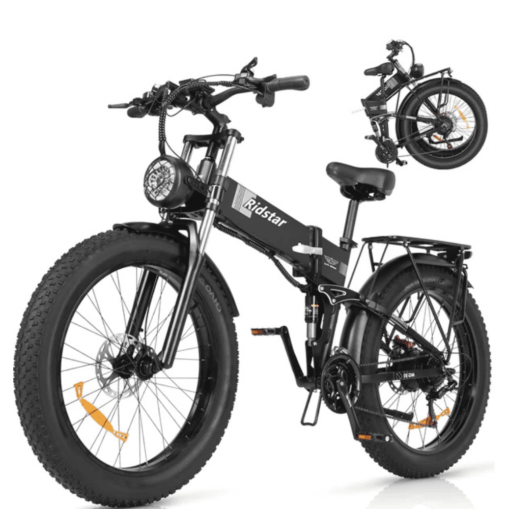 ltm-product-141-image-1.png Ridstar DC26 2000W Folding Fat Tire Mountain Electric Bike - Image 1