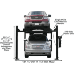 9000 LB Extra Wide Tall Long Lift – Atlas PRO9000 - Image 2