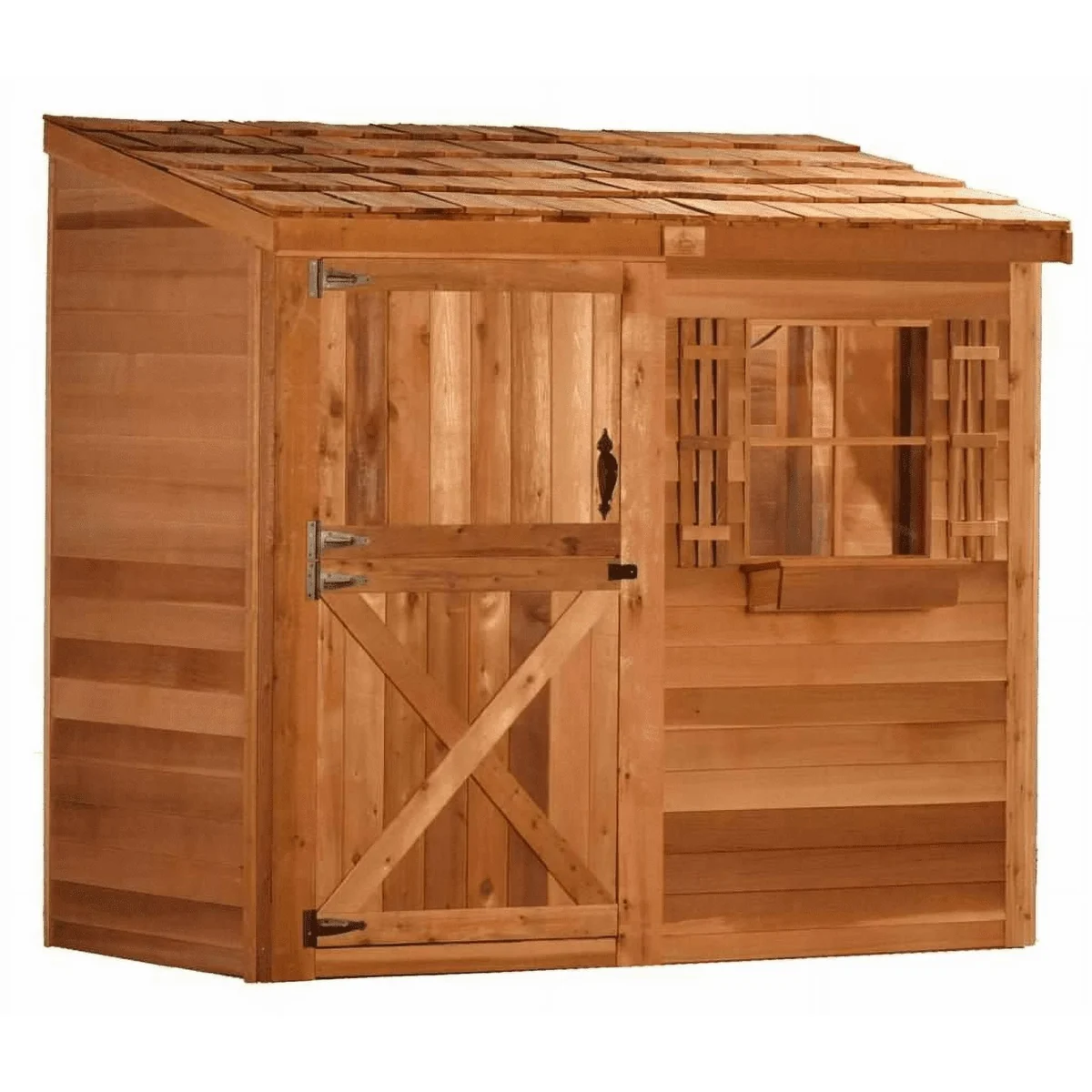 ltm-product-236-image-1.webp Cedarshed Bayside 8×4 Lean To Storage Shed - Image 1
