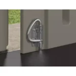Suncast 7′ x 7′ Modernist Resin Outdoor Storage Shed - Image 6