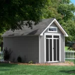 Tribeca 10 ft. W x 12 ft. D Wood Storage Shed With Floor - Image 8