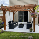 Backyard Discovery 12′ x 10′ Cedar Pergola - Image 2