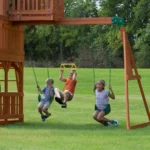 Backyard Discovery Skyfort II Swing Set - Image 3