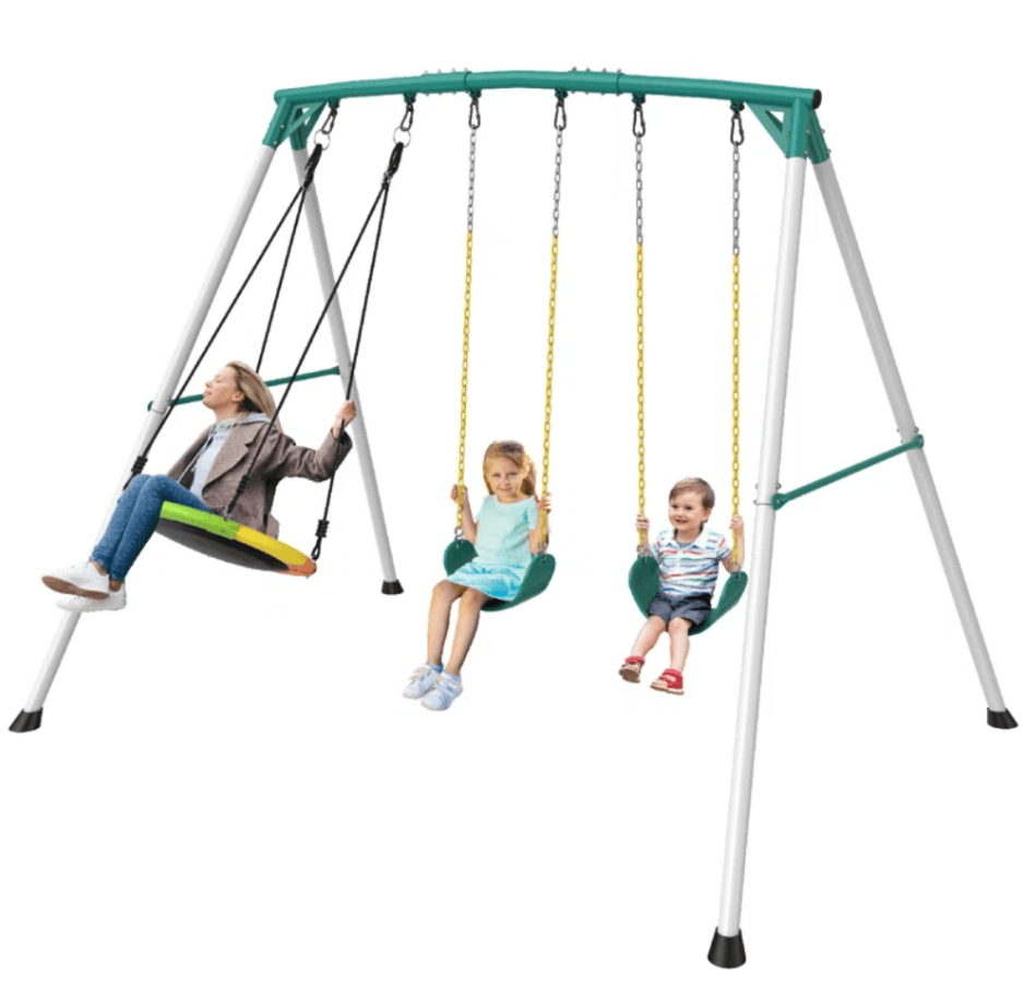 ltm-product-56-image-1.png 9.5′ Heavy-Duty Outdoor Porch Swing Set - Image 1