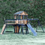 Timber Crossing Swing Set – Adventure Meets Stunning Design - Image 8