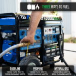 XP13000HXT Tri-Fuel Generator  13,000W Electric Start, Runs on Gas, Propane or Natural Gas, Built-In CO Alert - Image 4