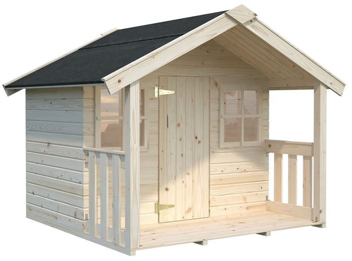 Palmako 6x6 Felix Wood Playhouse Shed w/ Floor