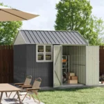 Patiowell 10x8 Metal Shed with Windows - Image 2