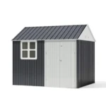 Patiowell 10x8 Metal Shed with Windows